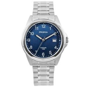 Prisma Herenhorloge P1854 Stainless Steel Blauw