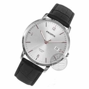 Prisma Herenhorloge P.1647 Slimline zwart