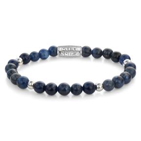 Rebel & Rose armband Midnight Blue Silver RR-60138-S-S 16,5cm