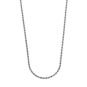 Rebel & Rose Necklace Rope Silver 925 RR-NL052-S-55