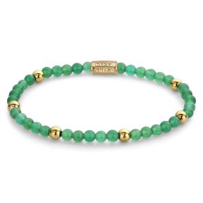 Rebel and Rose Green Harmony Gold RR-40067-G-S Armband 16,5cm