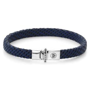 Rebel and Rose Woven Small Blue RR-L0166-S-M Armband