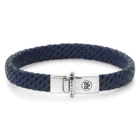 Rebel and Rose Woven Blue RR-L0167-S-L Armband 19cm 