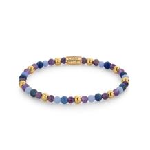 Rebel & Rose Armband RR-40064-G-S Are Violets Blue? 16,5cm