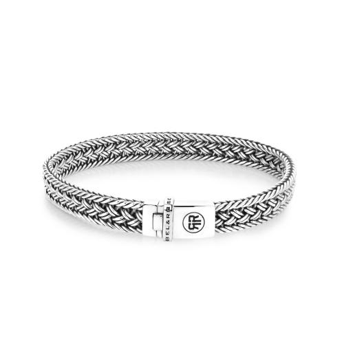 rebel & rose Sterling Silver Line Ceres armband RR-BR036-S-M