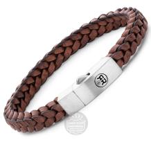 rebel & rose Braided Square 925 Earth armband rr-l0082-s-l