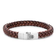 rebel & rose Braided Square 925 Earth armband rr-l0082-s-l