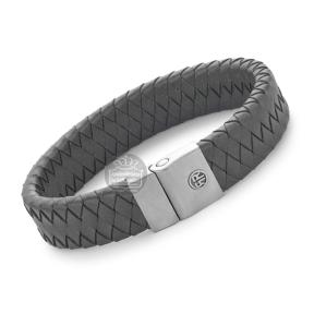 rebel & rose Full Metal Premium Grey 15 mm armband RR-M0050-S-L