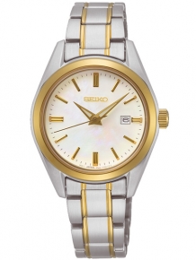 Seiko Dameshorloge SUR636P1 Staal Bicolor