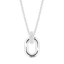 Sif Jakobs Capri Due Necklace SJ-P62018-CZ-SS45-60