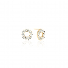 Sif Jakobs Antella Circolo Earrings SJ-E0324-CZ-YG