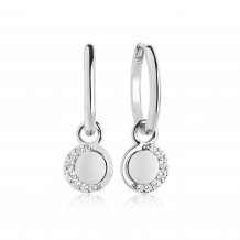 Sif Jakobs Portofino Lungo Earrings SJ-E12011-CZ-SS