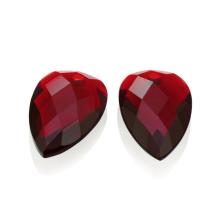 Sparkling Jewels Eardrops Earring Editions Ruby Quartz Blossom EAGEM50-BS