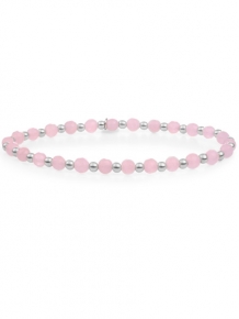 sparkling jewels armband rose quartz interstellar sb-gem13-3mm-mix