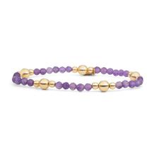 Sparkling Jewels Amethyst Bold Mix Armband BLK01G-G05