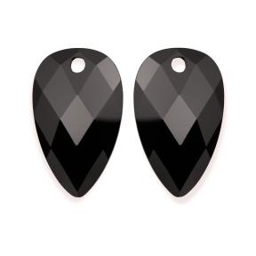 sparkling jewels earring editions onyx Blossom eardrops eagem07-bs