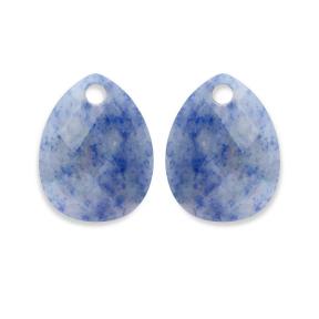 Sparkling Jewels Eardrops Blue Aventurine Afterglow EAGEM37