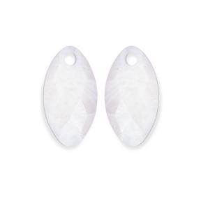 Sparkling Jewels Eardrops Moonstone Ear Leaf EAGEM54-FCLF-S