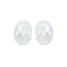 Sparkling Jewels Eardrops Moonstone Medium Oval EAGEM54-MO