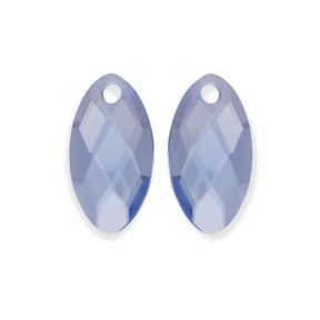 Sparkling Jewels Eardrops Aquamarine Quartz Ear Leaf EAGEM56-FCLF-S