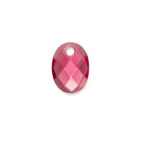 Sparkling Jewels Hanger Medium Oval Fuchsia Quartz PENGEM51-MO