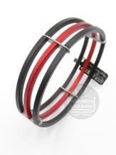 step by step armband buizen 500380-Rood