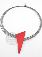 Step by Step Collier 600477-Rood-Zwart