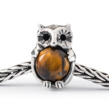 trollbeads kraal Eigenzinnige uil TAGBE-00290 zilver