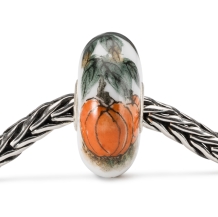 Trollbeads Stevige Pompoen porselein kraal TCHBE-30009