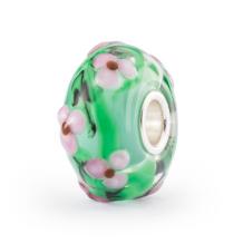 Trollbeads Betoverde Rozentuin glas kraal TGLBE-20367