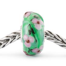 Trollbeads Betoverde Rozentuin glas kraal TGLBE-20367