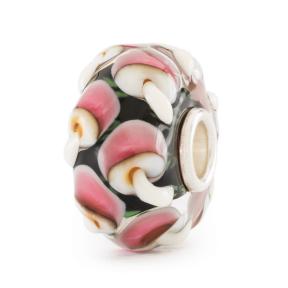 Trollbeads Paddenstoelen van Vitaliteit glas kraal TGLBE-20426