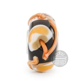 Trollbeads Paddenstoelen van Zonneschijn glas kraal TGLBE-20428