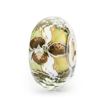 Trollbeads Verontschuldigende bloem glas kraal TGLBE-30079