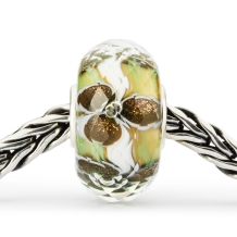 Trollbeads Verontschuldigende bloem glas kraal TGLBE-30079