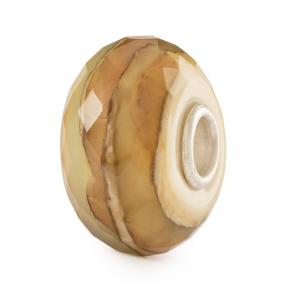 Trollbeads Wilg Watersteen glas kraal TGLBE-30159