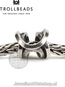 trollbeads kraal knoop van trouw TAGBE-20219 zilver