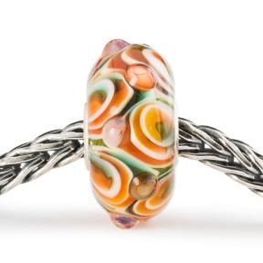 Trollbeads Zaden van Morgen glas kraal TGLBE-20402