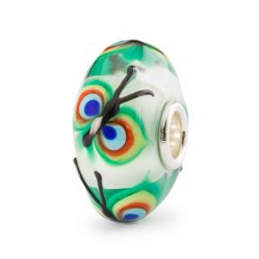 Trollbeads Fluwelen Vleugels glas kraal TGLBE-20403