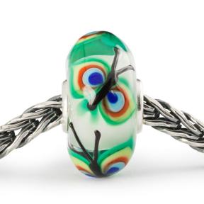 Trollbeads Fluwelen Vleugels glas kraal TGLBE-20403