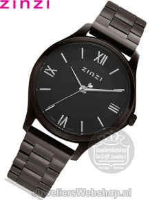 Zinzi horloge zwart new arrivals