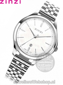 Zinzi Classy Horloge Zilver ZIW1017