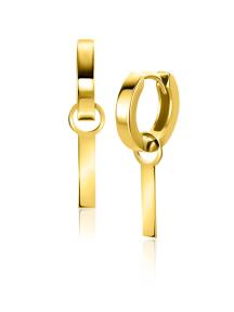 zinzi gold ZGCH479 gouden creolenhangers