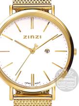 zinzi horloge ziw407m retro gold