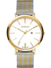 zinzi retro horloge bicolor ziw407mb met witte wijzerplaat