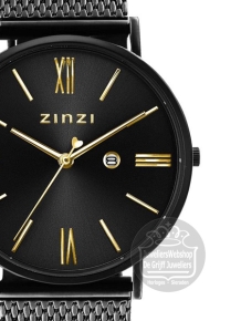 zinzi ziw549m roman horloge zwart