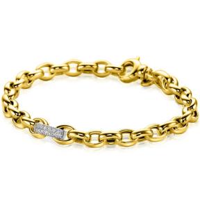 zinzi ZIA2664 armband schakel verguld