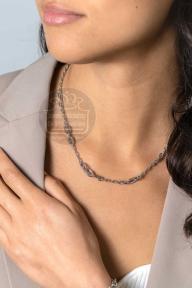 zinzi collier ZIC2407 zilver schakel ketting